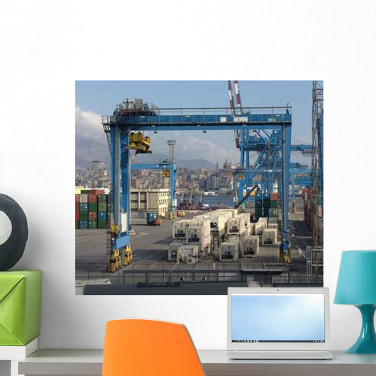 Le Gru Del Porto Wall Decal