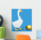Goose With Golden Egg Wall Mural
