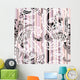 Striped Paisley Pattern Wall Decal