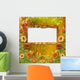 Multicoloured Card for Greetings Wall Mural