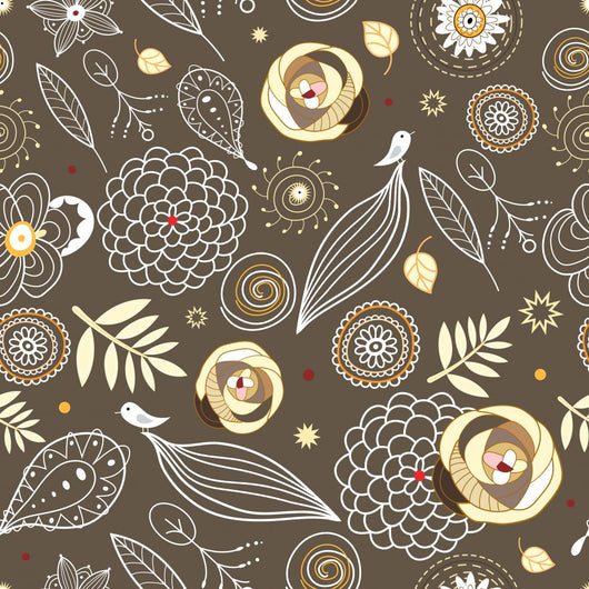 Flower Texture Wall Decal