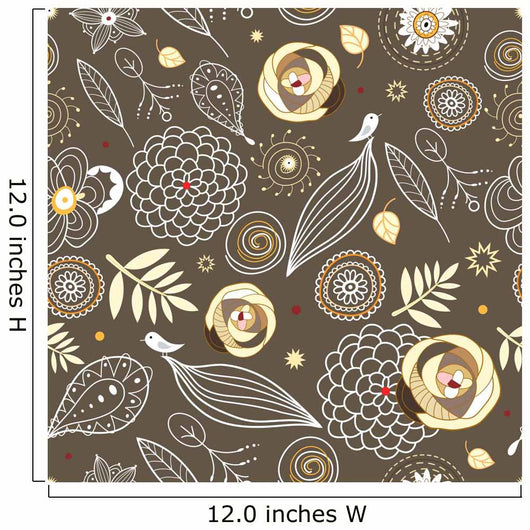 Flower Texture Wall Decal