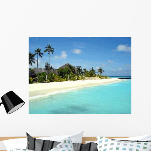 Typical Day Maldives Wall Decal