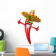 Mexican chilli Wall Decal