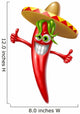 Mexican chilli Wall Decal