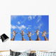 Giraffes Wall Mural