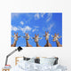Giraffes Wall Mural