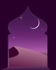 Magic Arabian Night Wall Mural