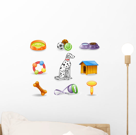 Dog Care Icon Set