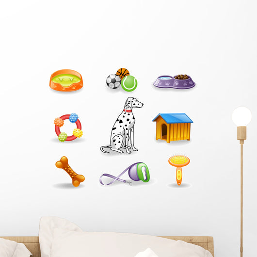 Dog Care Icon Set