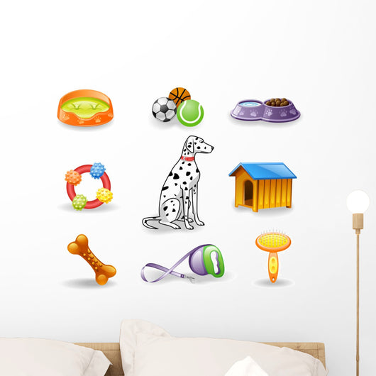 Dog Care Icon Set