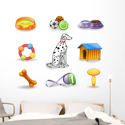 Dog Care Icon Set