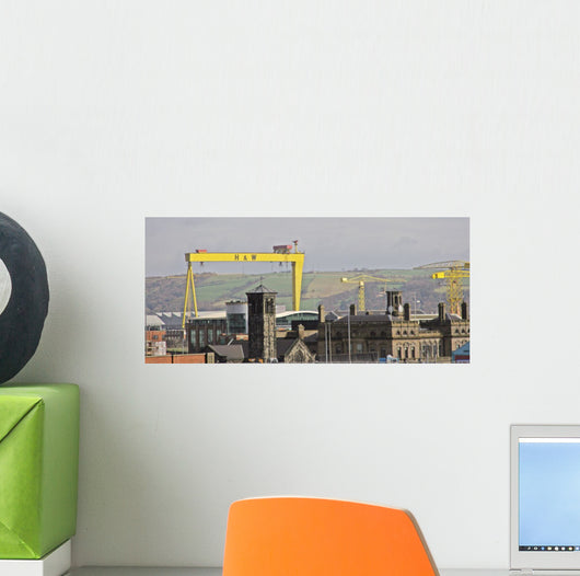 Industrial Belfast Wall Mural