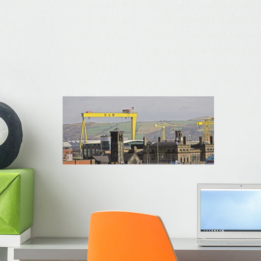 Industrial Belfast Wall Mural