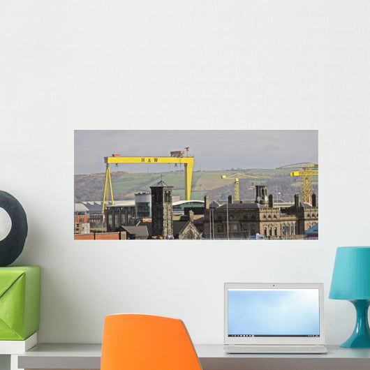 Industrial Belfast Wall Mural