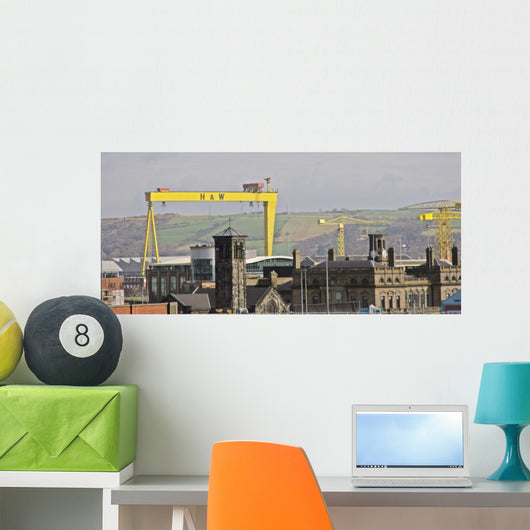 Industrial Belfast Wall Mural