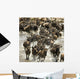 Wildebeest running in river in the Serengeti, Tanzania, Africa Wall Mural