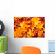 Group Autumn Orange Leaves