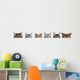 Maine Coon Cats Wall Stickers