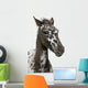 Close-up Crossbreed Foal between Wall Decal