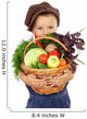 Little Boy with Basket