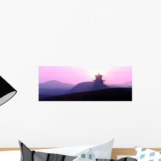 Lost Temple 5 Wall Decal