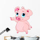 Baby Piglet Pointing
