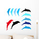 Dolphins Wall Mural