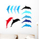 Dolphins Wall Mural