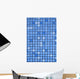 Vertical Small Blue Tiles