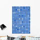 Vertical Small Blue Tiles