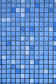 Vertical Small Blue Tiles