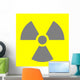 Symbole-Radioactivité:Gris Wall Mural