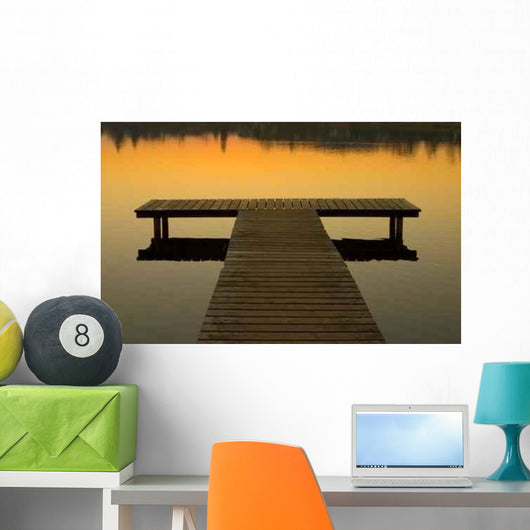 Incredible Sunset Color Wall Decal Design 2