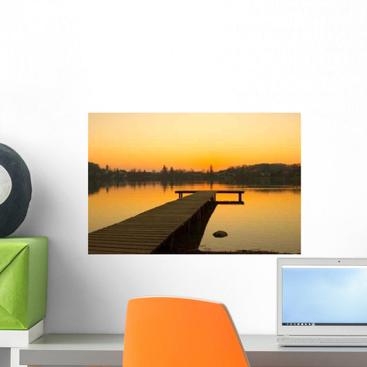 Incredible Sunset Color Wall Decal Design 1