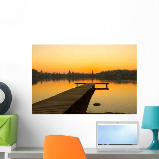 Incredible Sunset Color Wall Decal Design 1