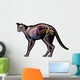 Cat Anatomy Wall Decal