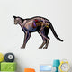 Cat Anatomy Wall Decal