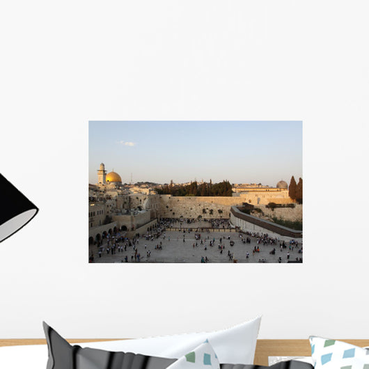The Temple Mount in Jerusalem at Sunset Wall Mural
