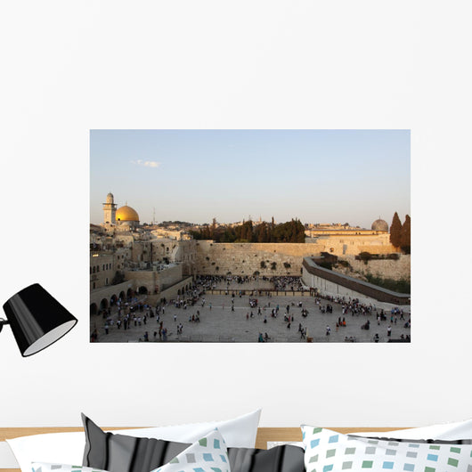 The Temple Mount in Jerusalem at Sunset Wall Mural
