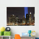 Lowers Manhattan Skyline and the Towers Of Lights Wall Mural
