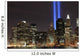Lowers Manhattan Skyline and the Towers Of Lights Wall Mural