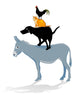Bremen Town Musicians Wall Decal