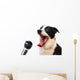 Singing Dog Wall Decal