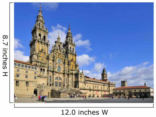 Santiago de Compostela Cathedral Wall Mural