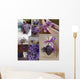 Lavender collage Wall Mural