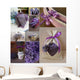 Lavender collage Wall Mural