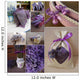 Lavender collage Wall Mural