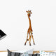 Giraffe Stand up Wall Decal