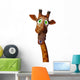 Giraffe Close up Wall Decal